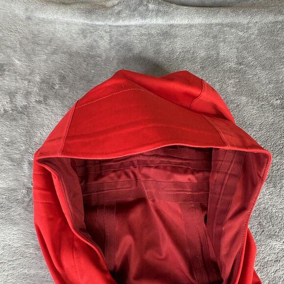 REI Elements E1 Jacket Womens Medium Red Hooded Softshell Full Zip Pit Zips - Picture 10 of 16